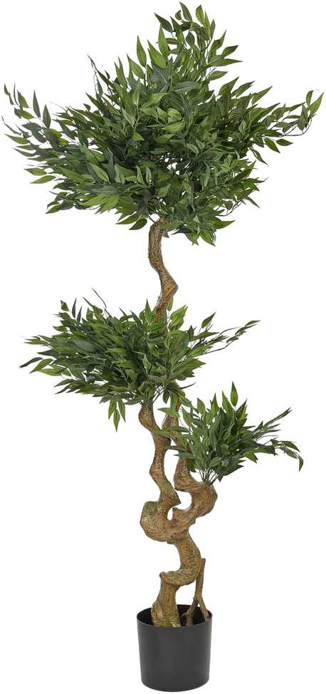 Beliani Dirbtinis augalas RUSCUS TREE 166 cm žalias