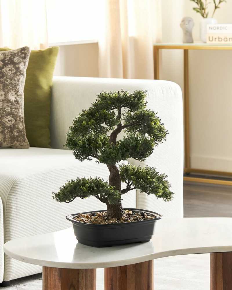Beliani Dirbtinis augalas PINE 44 cm žalias