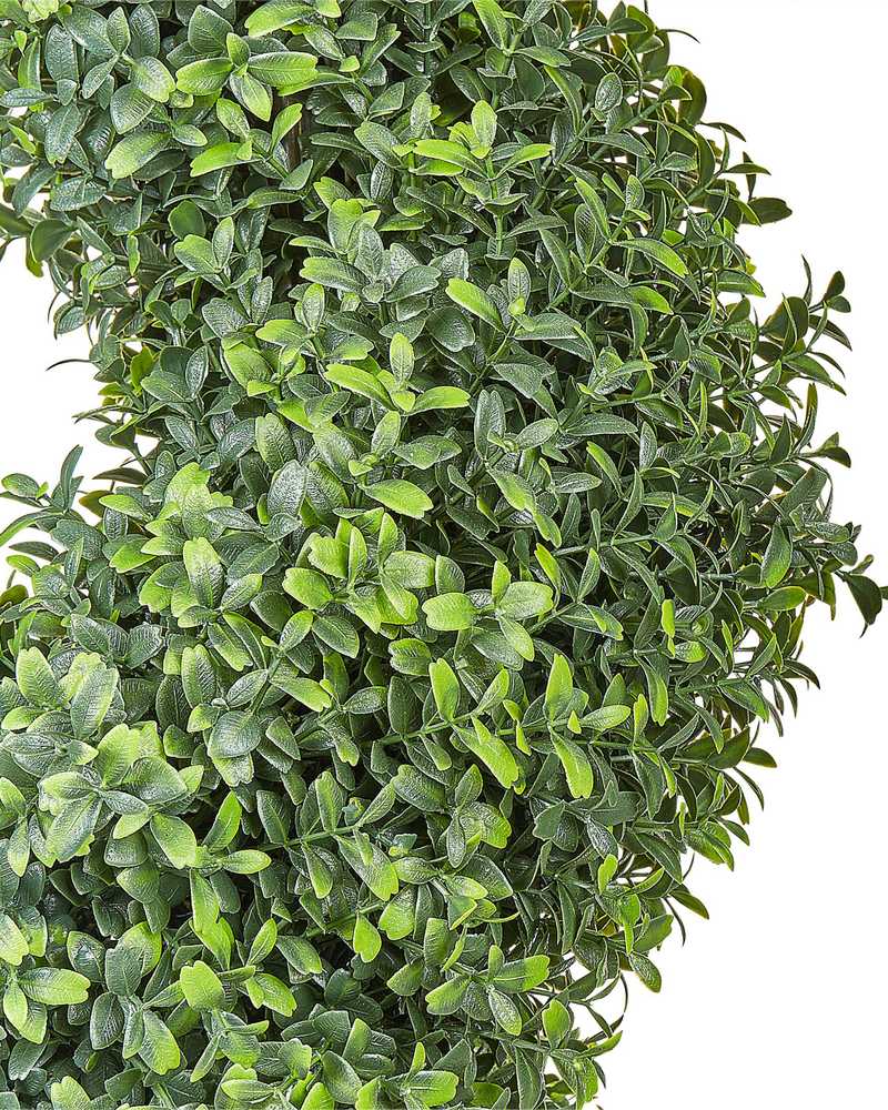 Beliani Dirbtinis augalas BUXUS SPIRAL TREE 98 cm žalias