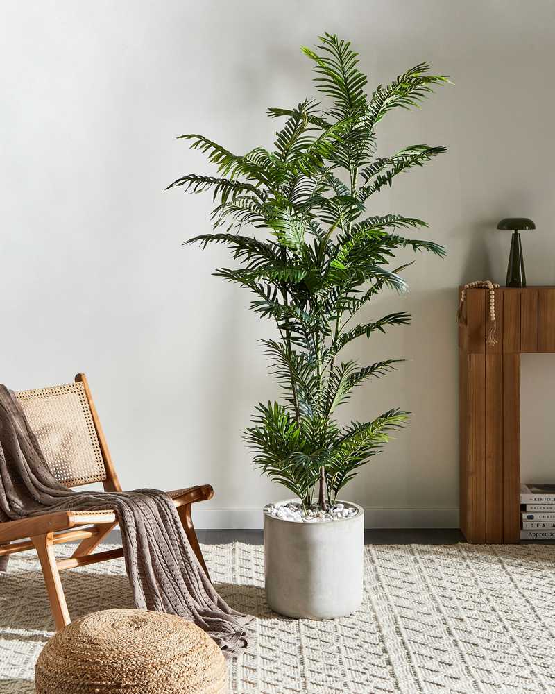 Beliani Dirbtinis augalas PALM TREE 180 cm Žalias