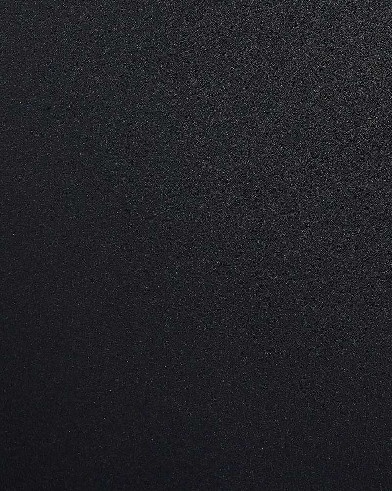 Beliani Vitrina su stikline spintele OXTED, 80 cm, metalinė, juoda