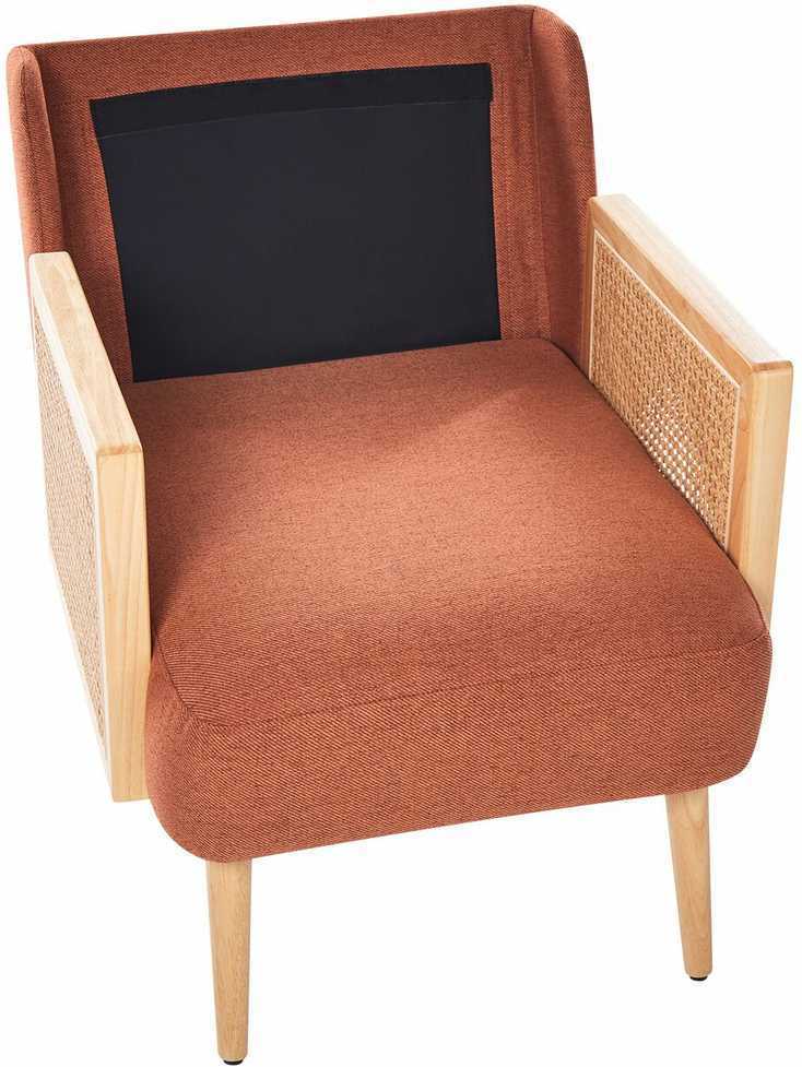 Fotelis Beliani Fotelė ORUM oranžinė