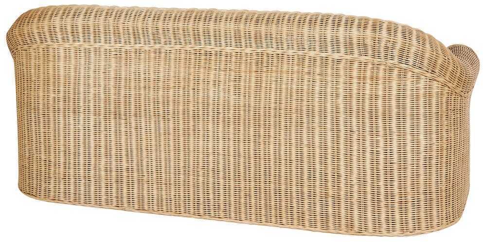Lauko baldų komplektas Beliani Sodo baldų komplektas su staliuku 5 asmenims LIVADEIA, rattan, natūralus