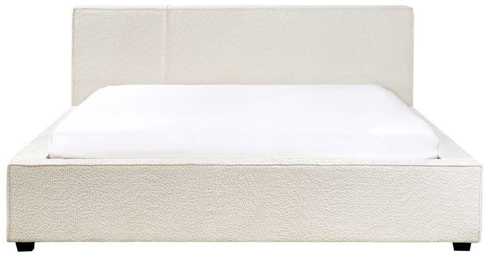 Beliani Lova Boucle MIRANDE 160 x 200 cm, balta