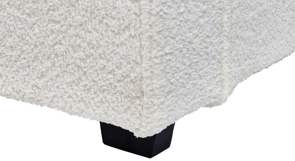 Beliani Lova Boucle MIRANDE 160 x 200 cm, balta