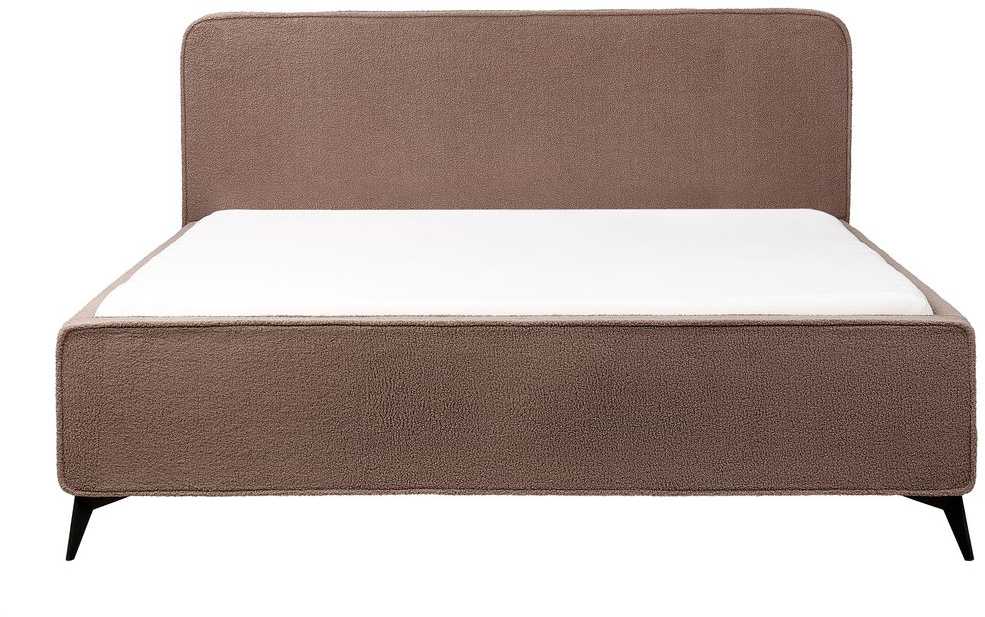 Beliani Lova Boucle VALOGNES 180 x 200 cm ruda