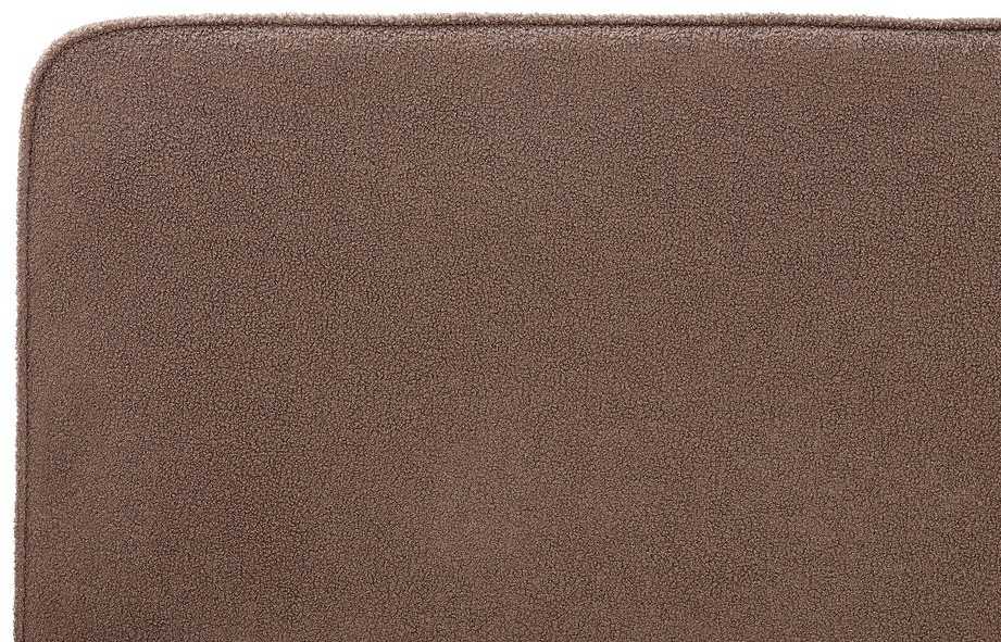 Beliani Lova Boucle VALOGNES 180 x 200 cm ruda