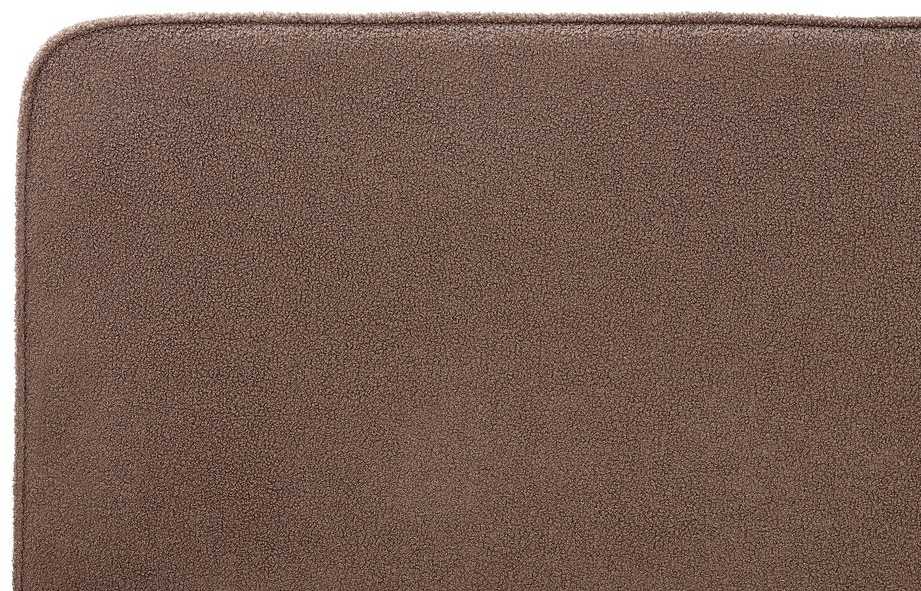 Beliani Lova Boucle VALOGNES 180 x 200 cm ruda