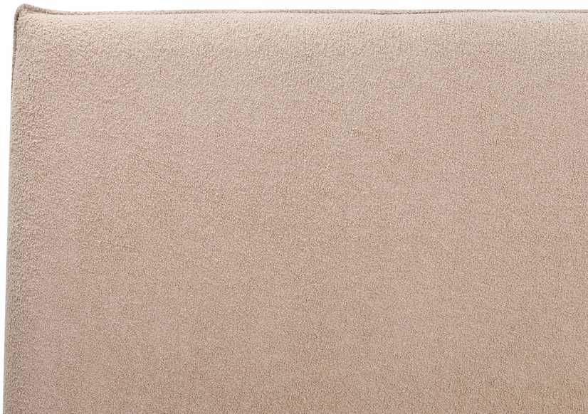 Beliani Lova Boucle LAVAUR 160 x 200 cm smėlio spalvos
