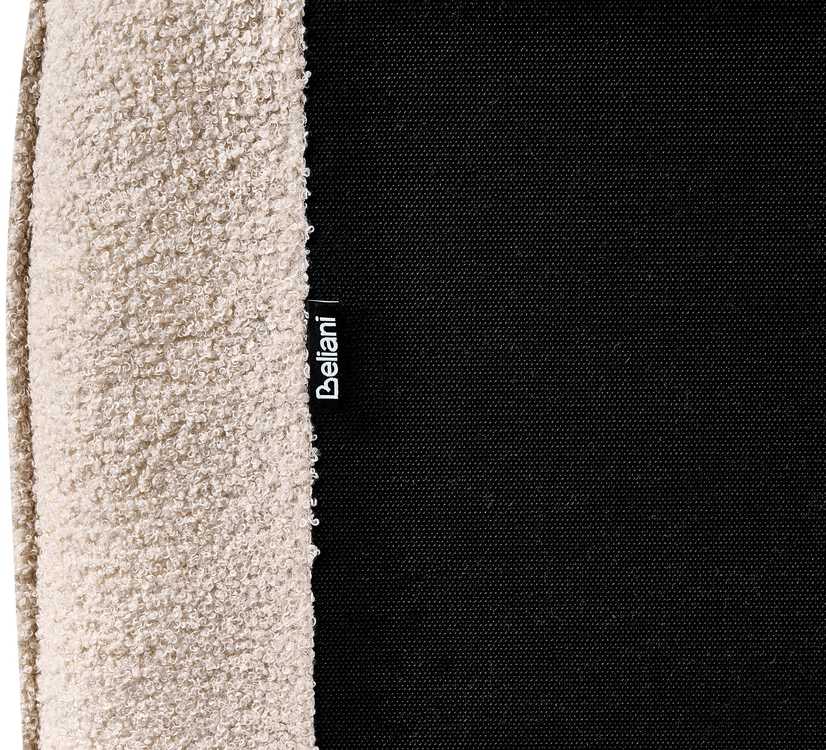 Beliani Lova Boucle LAVAUR 160 x 200 cm smėlio spalvos