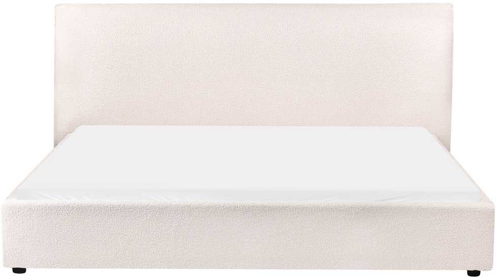 Beliani Lova Boucle LAVAUR 180 x 200 cm, kreminė balta