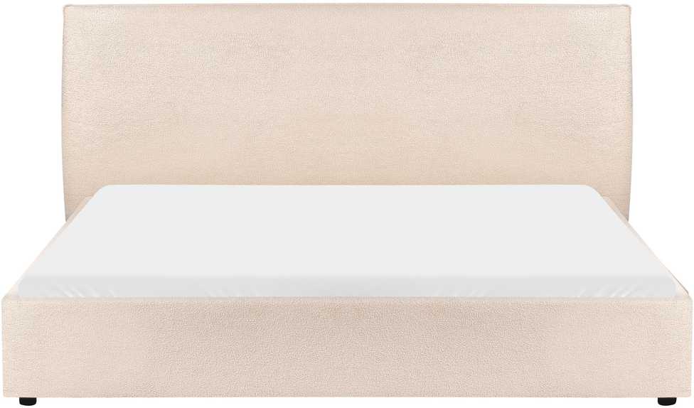 Beliani Lova Boucle LAVAUR 180 x 200 cm smėlio spalvos