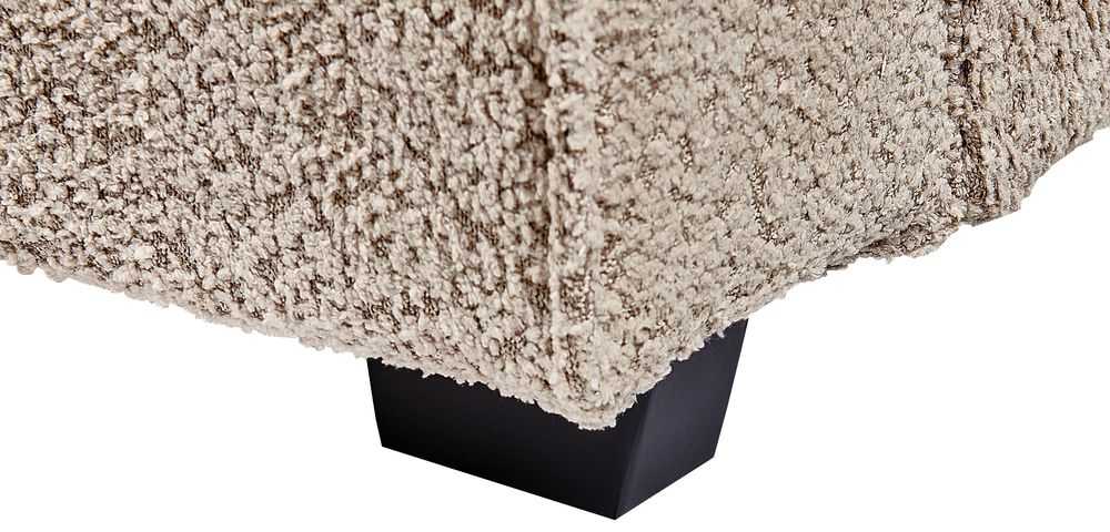 Beliani Lova Boucle MIRANDE 180 x 200 cm smėlio spalvos