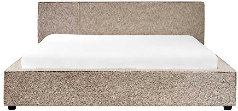 Beliani Lova Boucle MIRANDE 180 x 200 cm smėlio spalvos