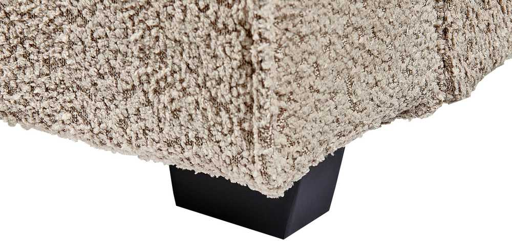 Beliani Lova Boucle MIRANDE 180 x 200 cm smėlio spalvos