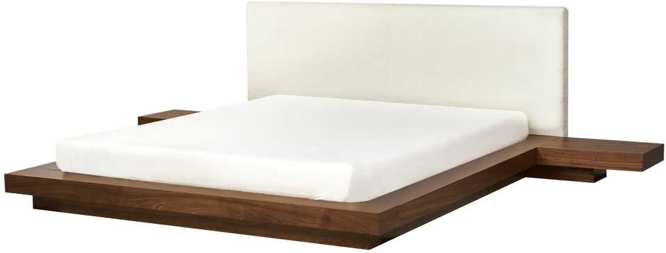 Beliani Lova Boucle ZEN 160 x 200 cm, uosio ruda
