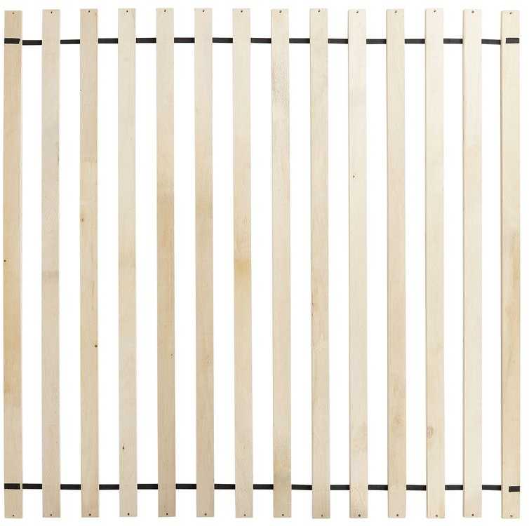 Beliani Rotango lova BOUSSICOURT 180 x 200 cm tamsiai ruda