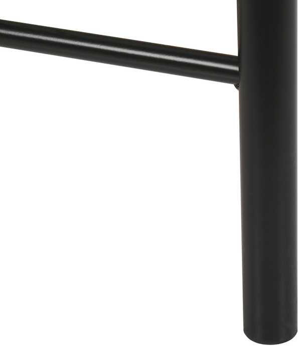 Beliani Metalinė lova ANTLIA 140 x 200 cm, juoda
