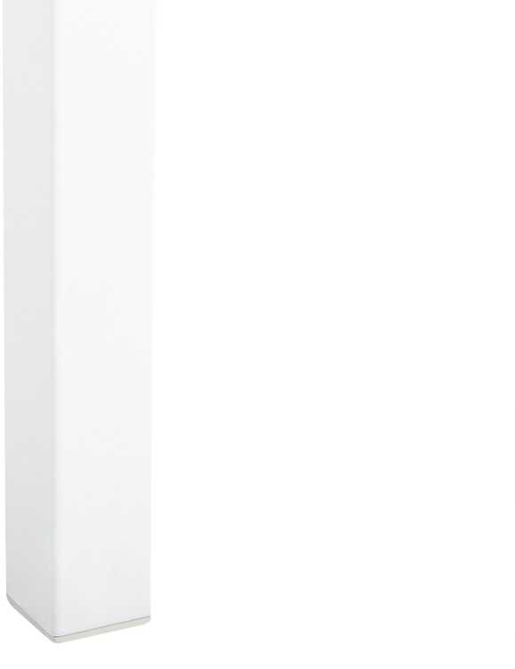 Beliani Metalinė lova CUSSET 160 x 200 cm Balta