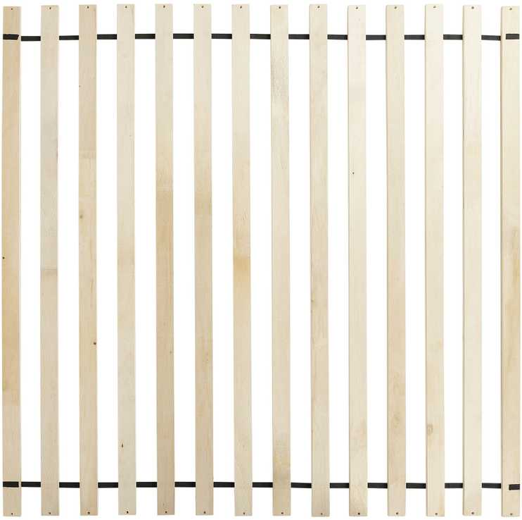 Beliani Rotango lova BOUSSICOURT 180 x 200 cm tamsiai ruda