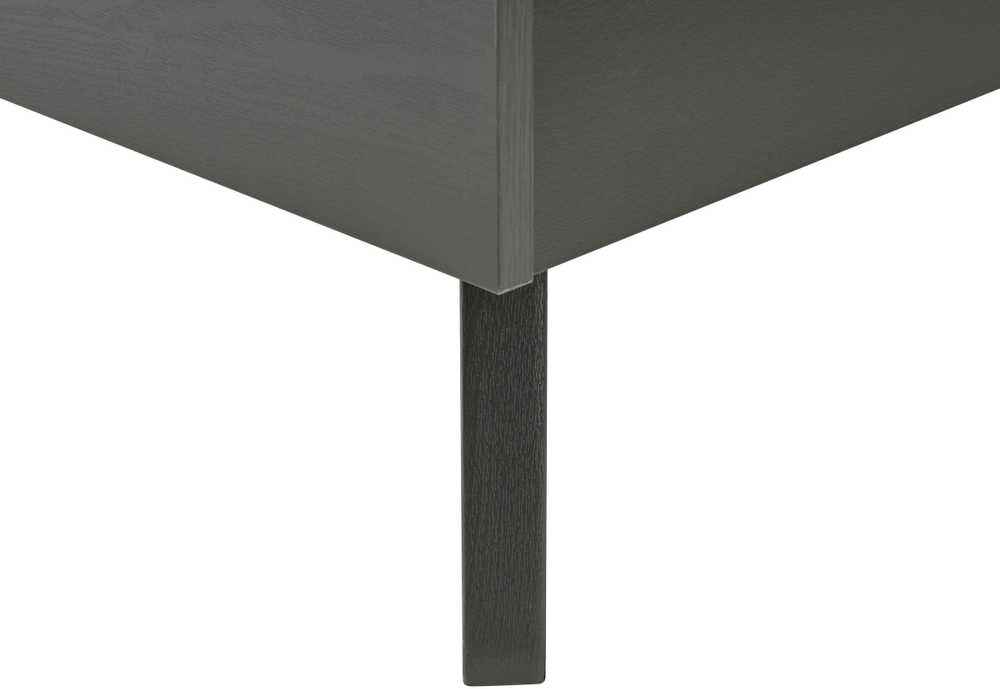 Beliani Rotango lova MONPAZIER 140 x 200 cm juoda