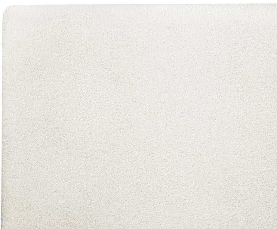 Beliani LED lova su boucle audiniu ZEN 160 x 200 cm LED tamsus uosis