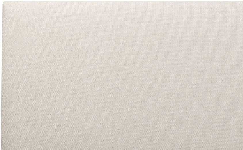Beliani Lova su patalynės dėže CAMPAGNE, šviesiai smėlio spalvos, 160 x 200 cm