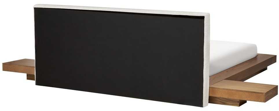 Beliani Lova Boucle ZEN 160 x 200 cm Natūralus uosis