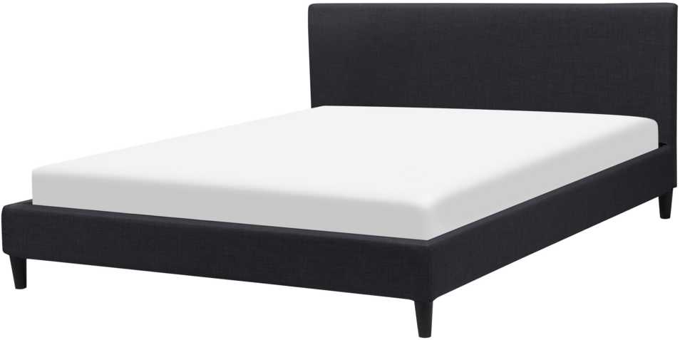 Beliani Lova FITOU 160 x 200 cm juoda