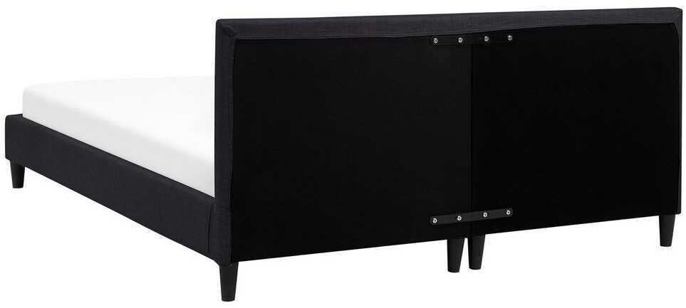 Beliani LED lova FITOU 160 x 200 cm juoda