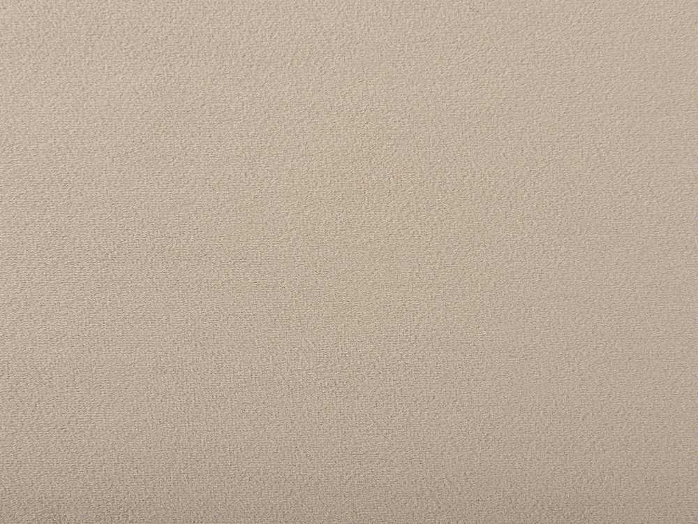 Beliani Viengulė lova aksominė VALOGNES 160 x 200 cm smėlio spalvos