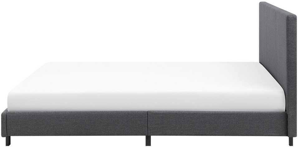 Beliani Vandens lova ALBI 160 x 200 cm pilka