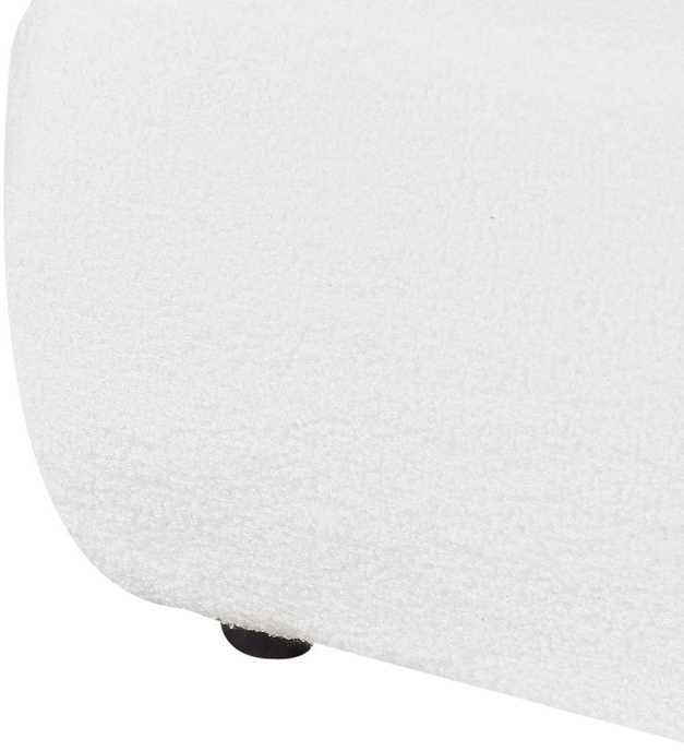 Beliani Vandens lova Boucle VINAY 160 x 200 cm Balta