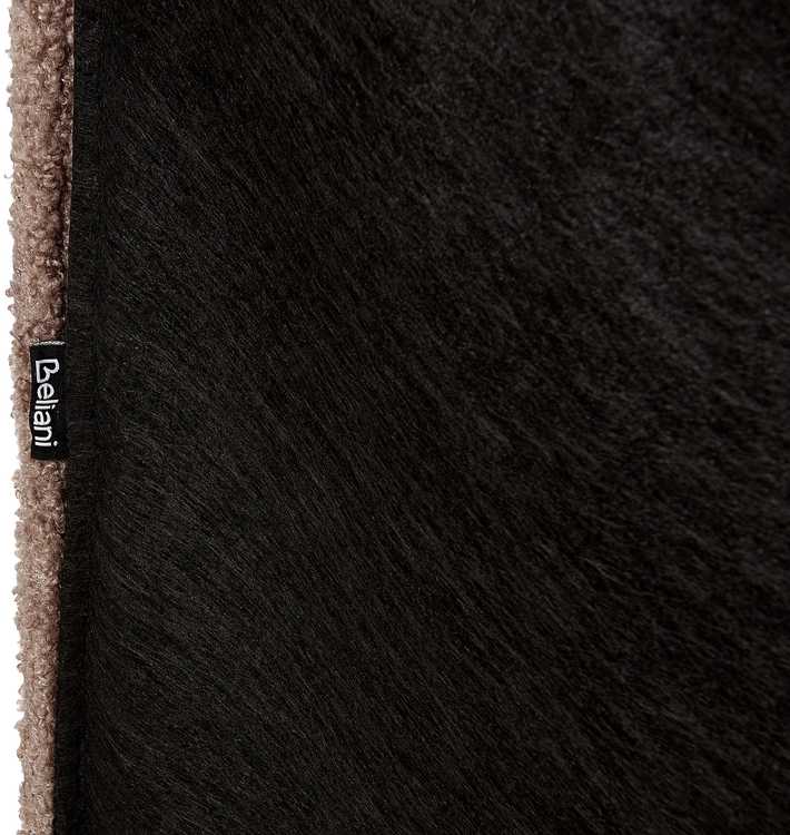 Beliani Bouclé vandens lova LINARDS 180 x 200 cm, ruda