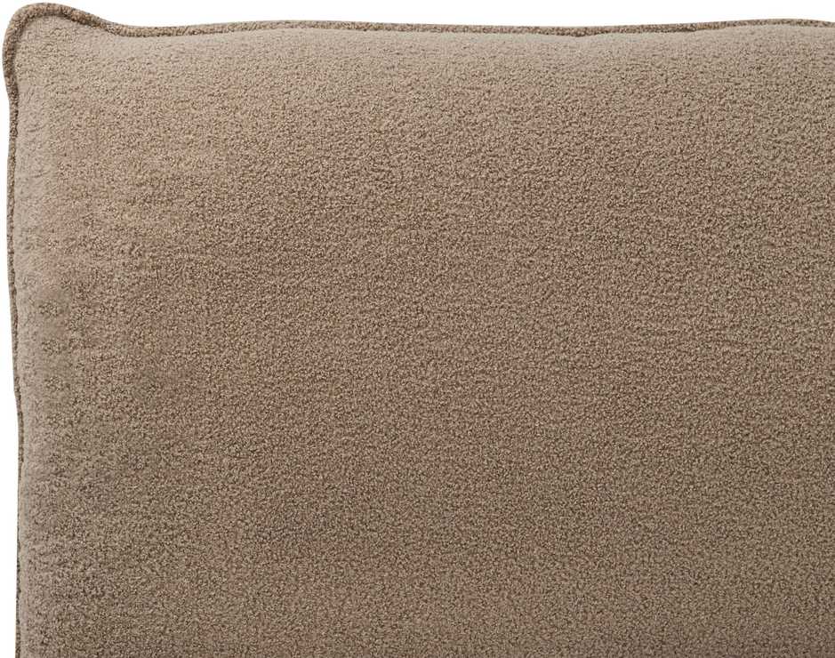 Beliani Vandens lova Boucle VINAY 180 x 200 cm, ruda