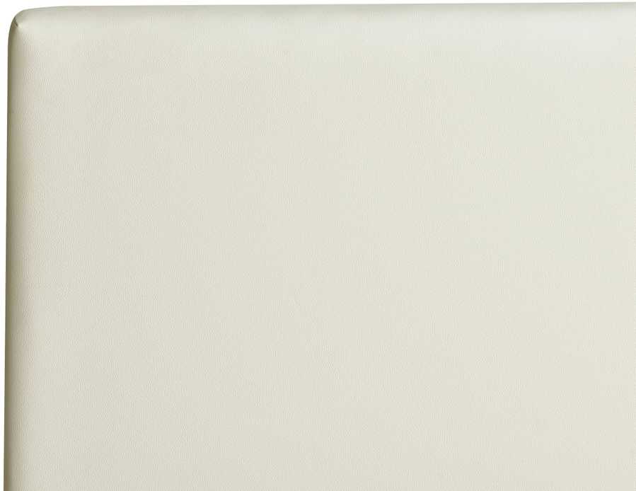 Beliani Vandens lova iš dirbtinės odos ZEN 160 x 200 cm balta