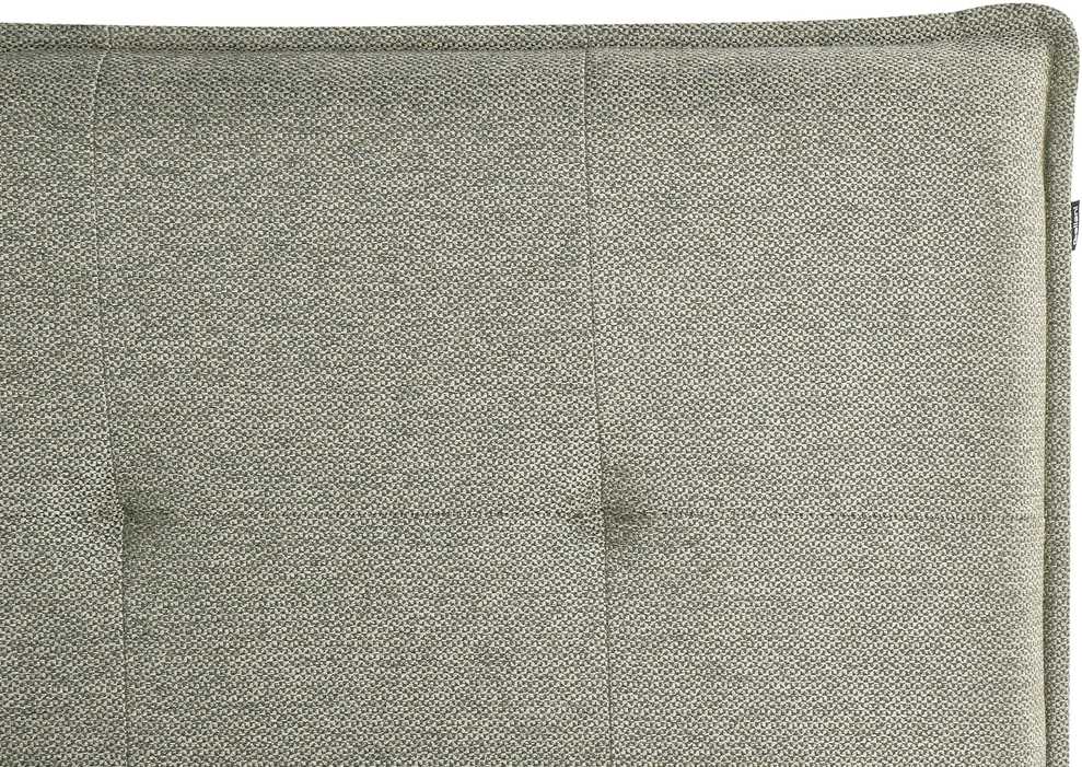 Beliani Vandens lova iš sintetinės lino tekstilės LESTRE, 180 x 200 cm, žalia