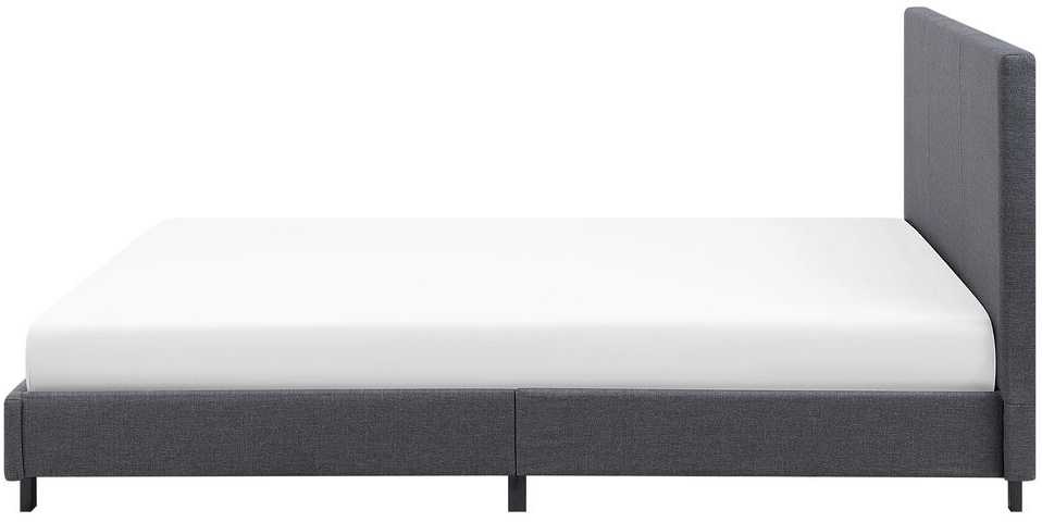 Beliani Vandens lova ALBI 160 x 200 cm pilka