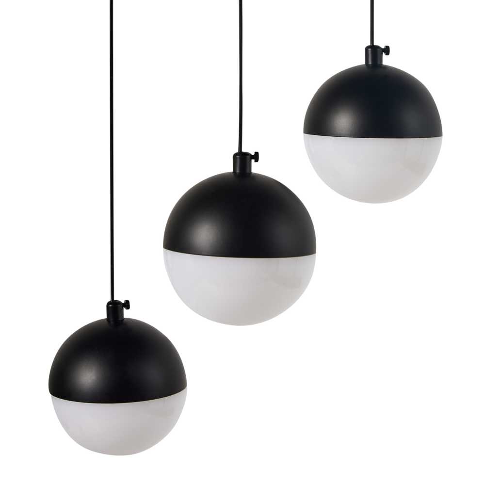 Pakabinamas šviestuvas Beliani Pakabinamas LED šviestuvas ANKOBRA metalinis juodas