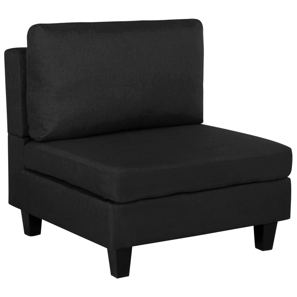 Sofa Beliani Vieno asmens modulis FEVIK juodas