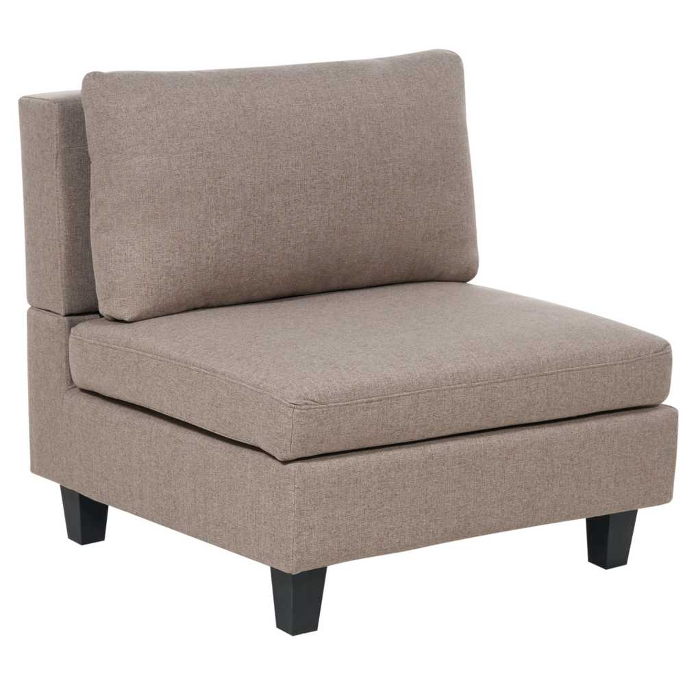 Sofa Beliani Vieno asmens modulis UNSTAD rudas