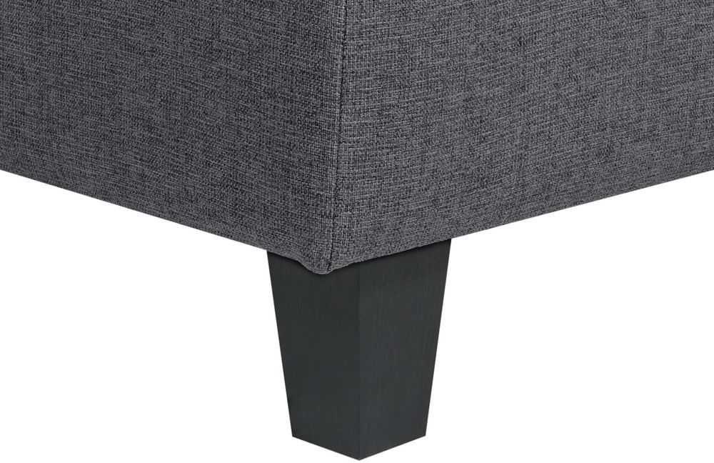 Sofa Beliani Vienvietis modulis UNSTAD, tamsiai pilkas