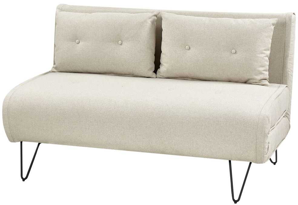 Sofa Beliani 3 vietų poilsio komplektas VESTFOLD, šviesiai smėlio spalvos