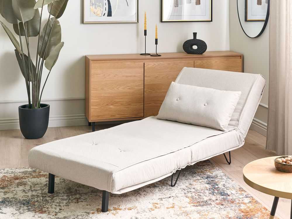 Sofa Beliani 3 vietų poilsio komplektas VESTFOLD, šviesiai smėlio spalvos