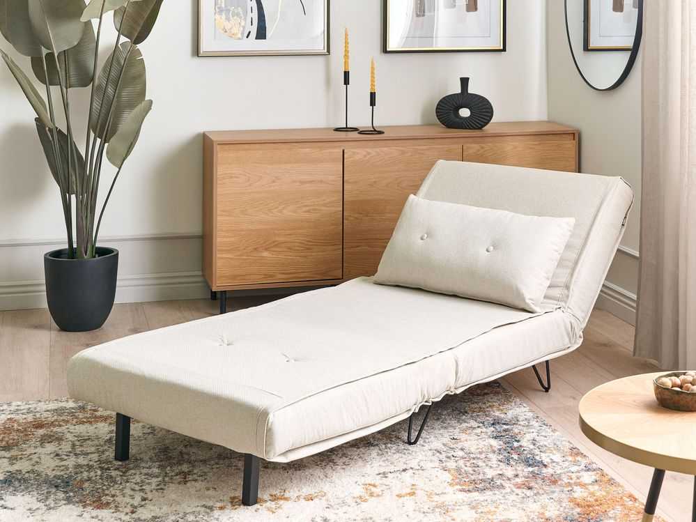 Sofa Beliani 3 vietų poilsio komplektas VESTFOLD, šviesiai smėlio spalvos
