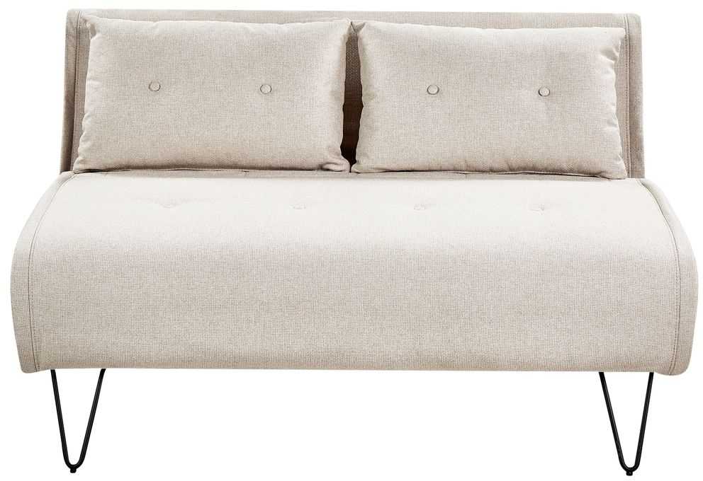 Sofa Beliani 3 vietų poilsio komplektas VESTFOLD, šviesiai smėlio spalvos