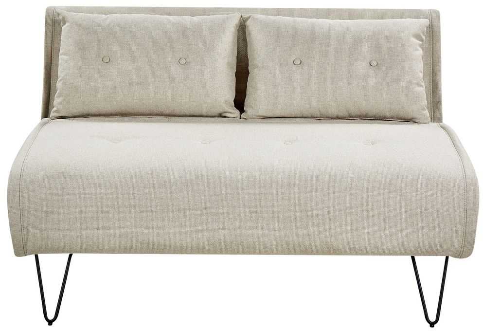 Sofa Beliani 3 vietų poilsio komplektas VESTFOLD, šviesiai smėlio spalvos