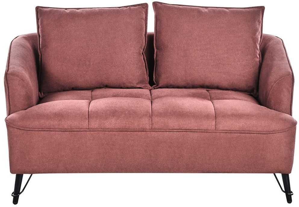 Sofa Beliani 5 vietų minkštų baldų komplektas HOBRO bordo spalvos