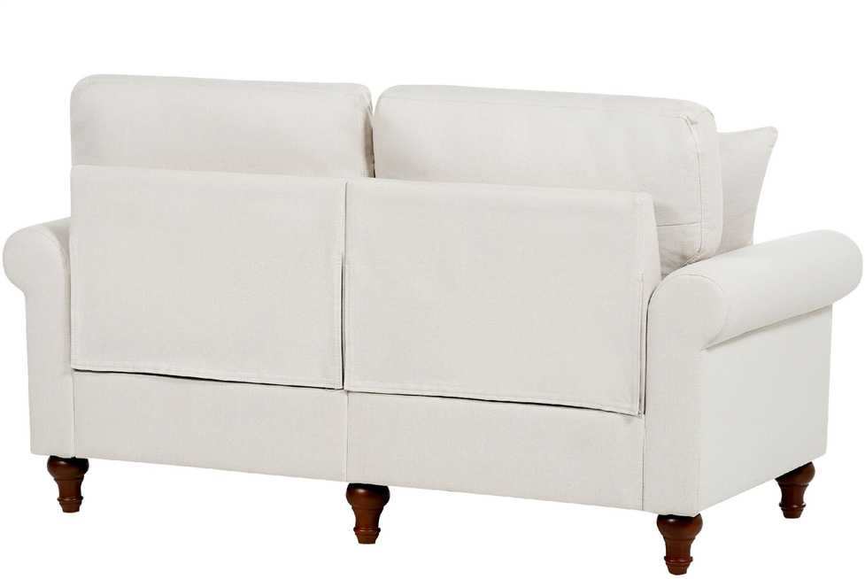 Sofa Beliani 5 vietų poilsio komplektas GINNERUP, šviesiai smėlio spalvos