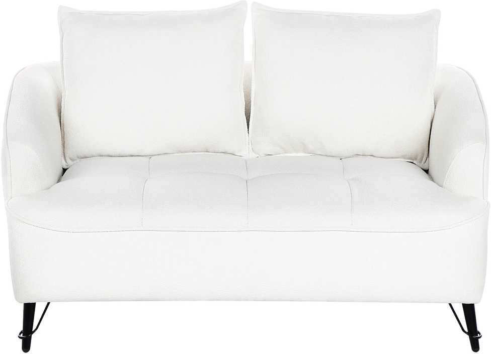 Sofa Beliani 5 vietų svetainės baldų komplektas HOBRO Boucle baltas